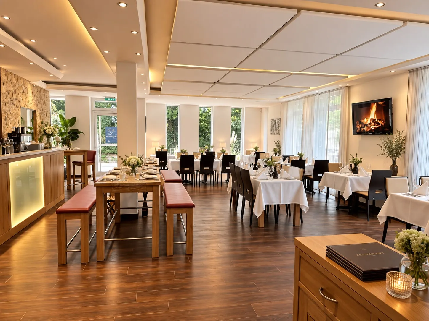 Heller Restaurantbereich